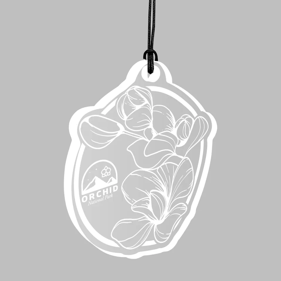 Custom Laser Etched Acrylic Ornaments 2