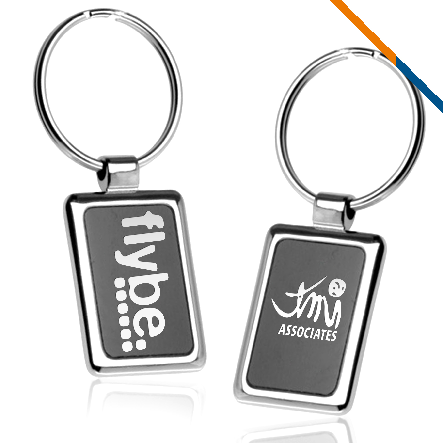 Menso Square Keychain 2
