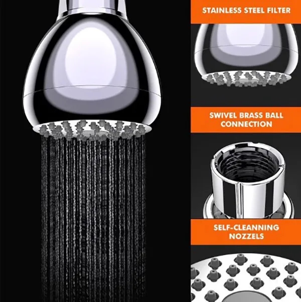 High Pressure Shower Head 3 Inch 4