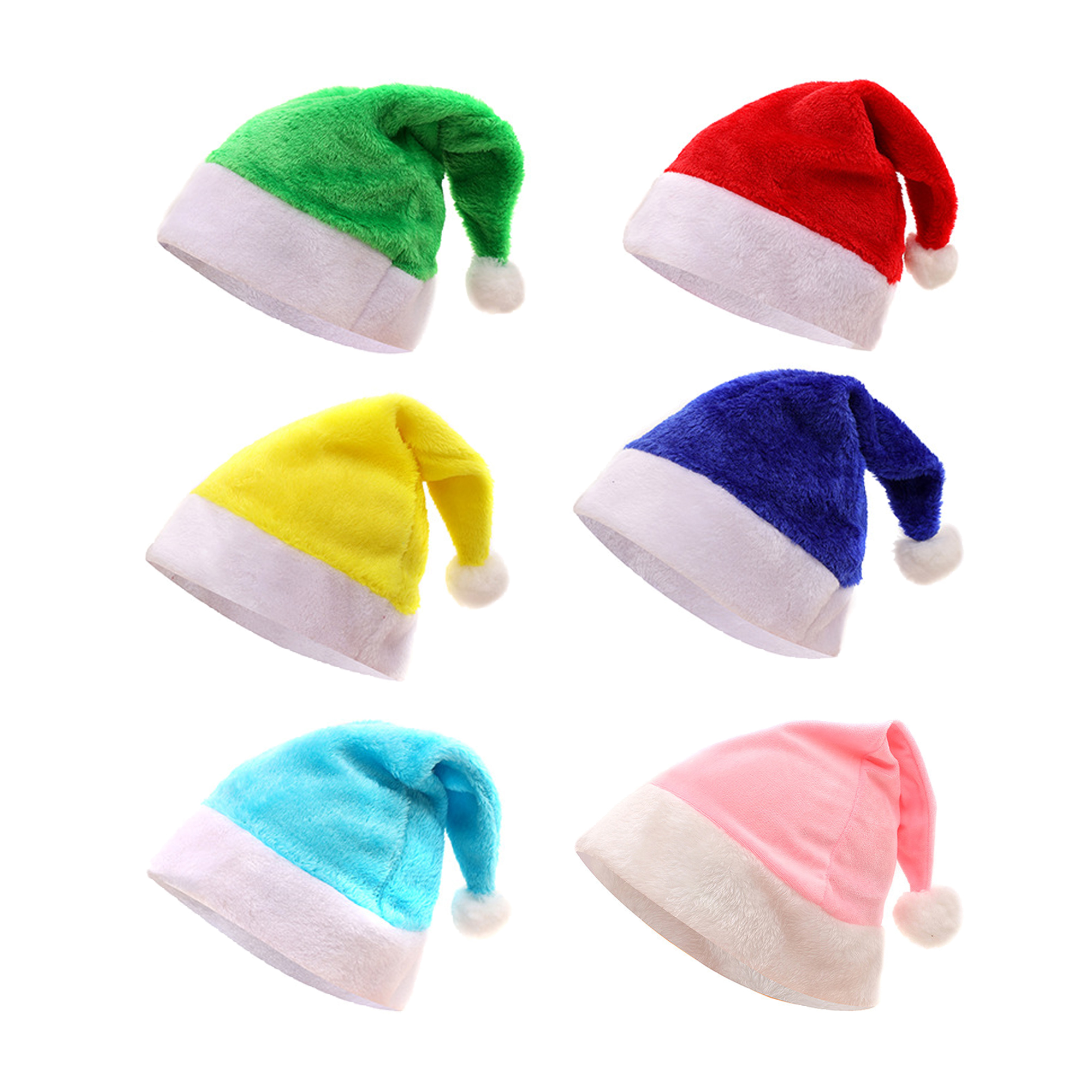 Christmas Santa Hat Light Up Available 3