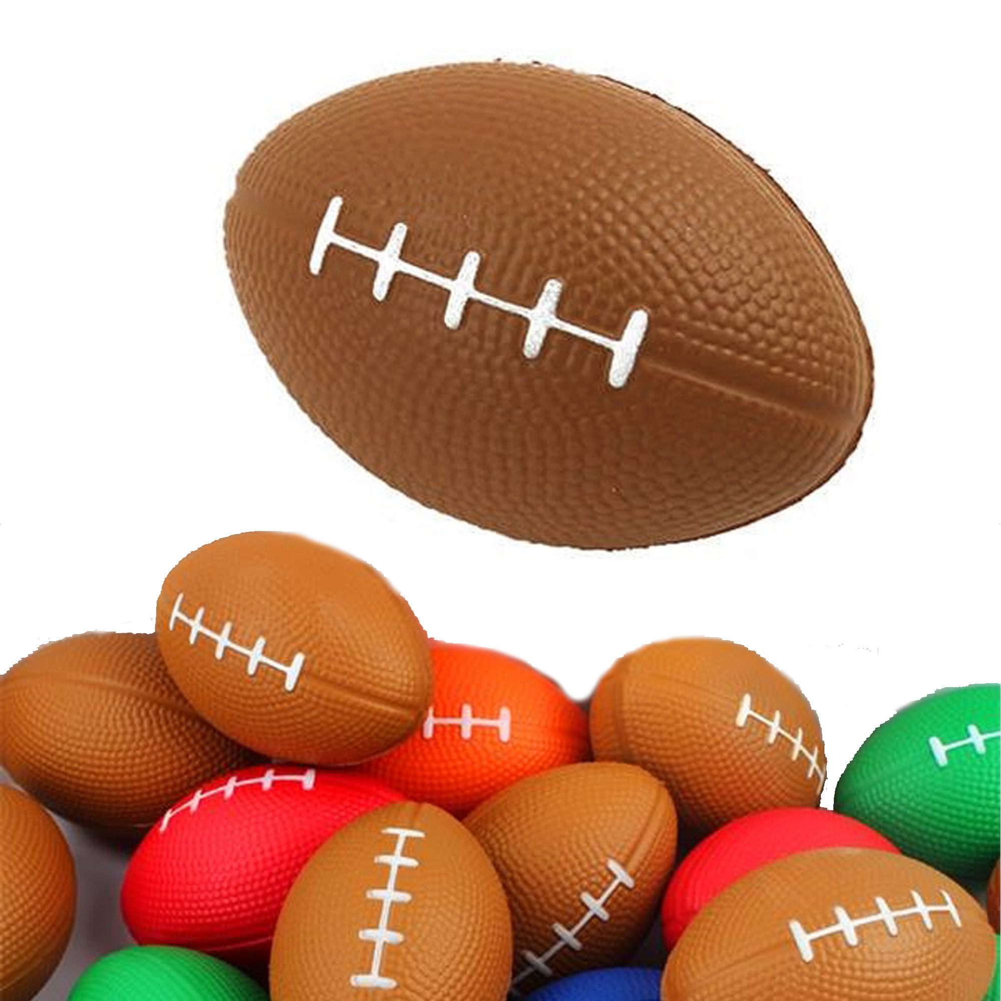 Customize Rugby Ball PU Stress Reliever Toy 2