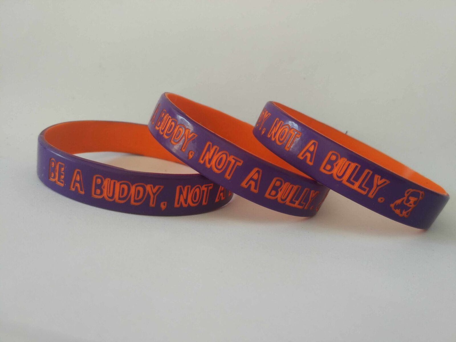 Dual Layer Customized Silicone Wristband 3