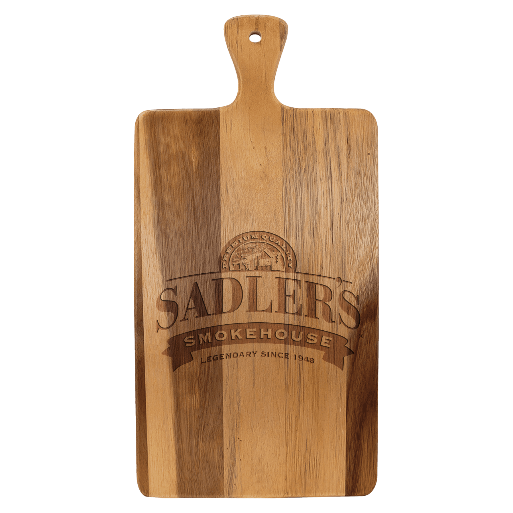 16" x 7" Acacia Wood/Slate Cutting Board 5