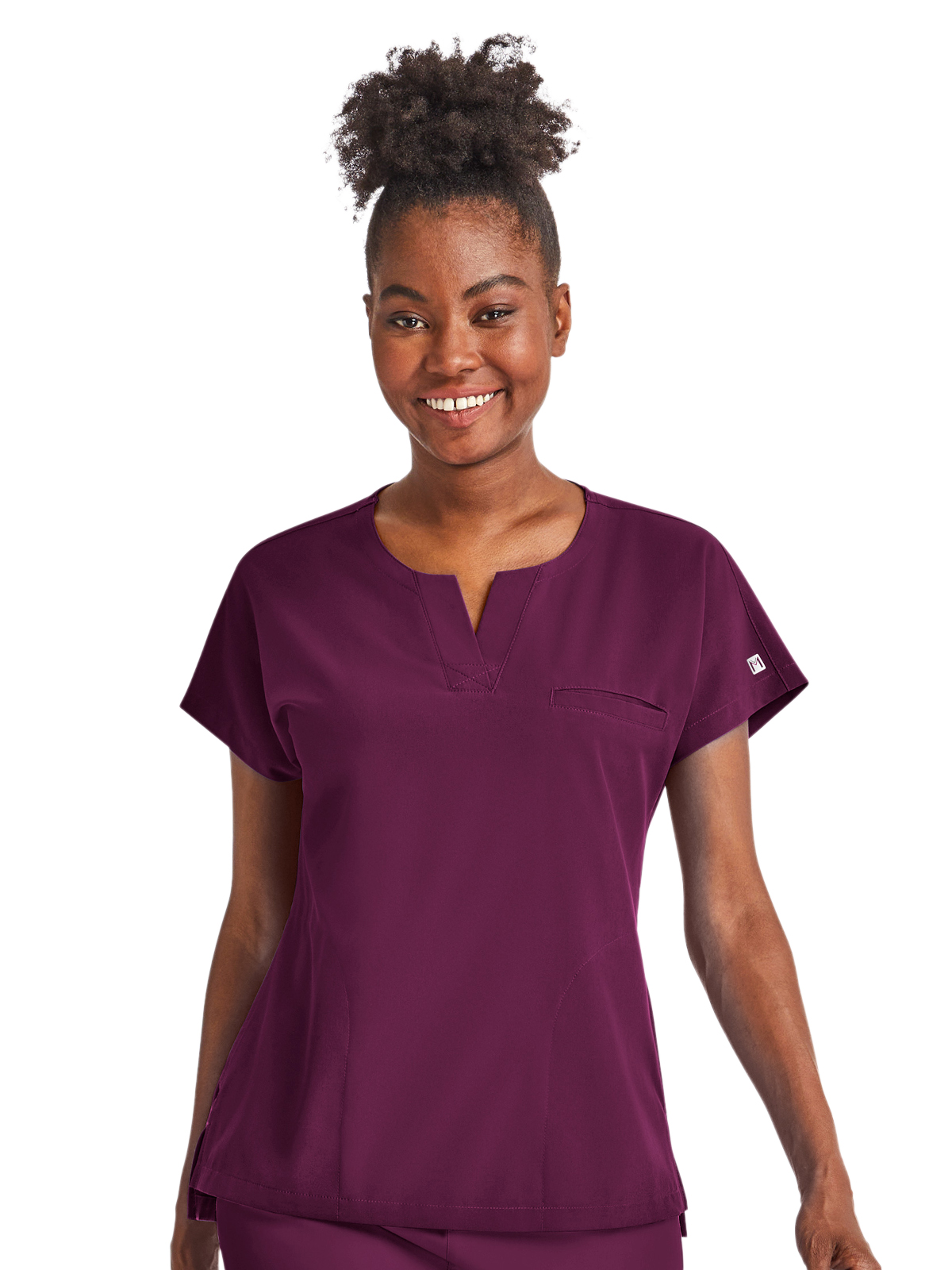 Maevn - Matrix Impulse - Women's Three-Pocket Notched Neck Dolman Top 14