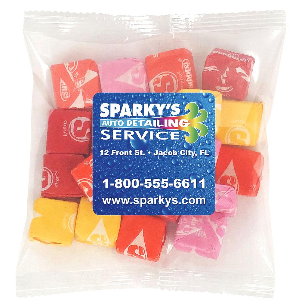 Large Snack Bag with Label Standard Fill 8