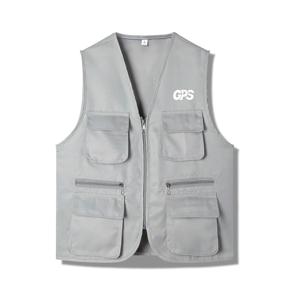 Lightweight outdoor terylene activity vest 8