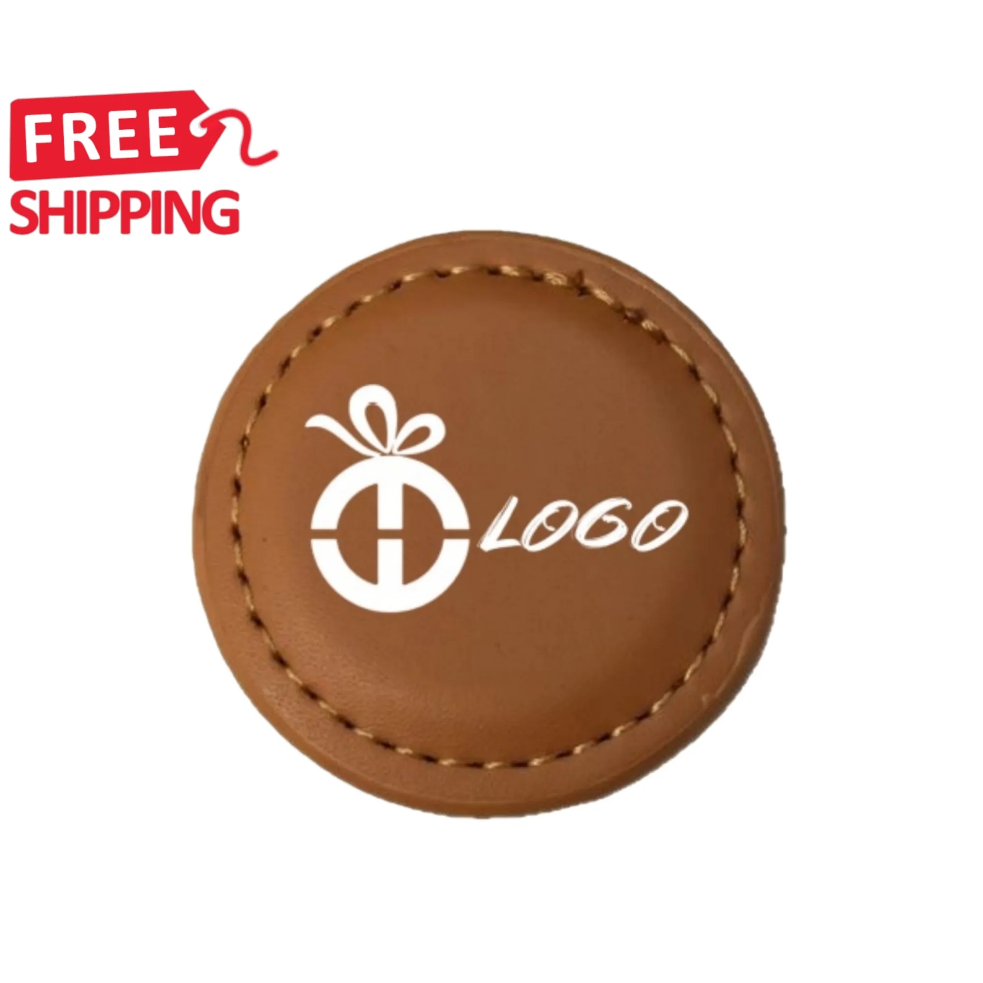 Premium Leather Golf Ball Marker 6