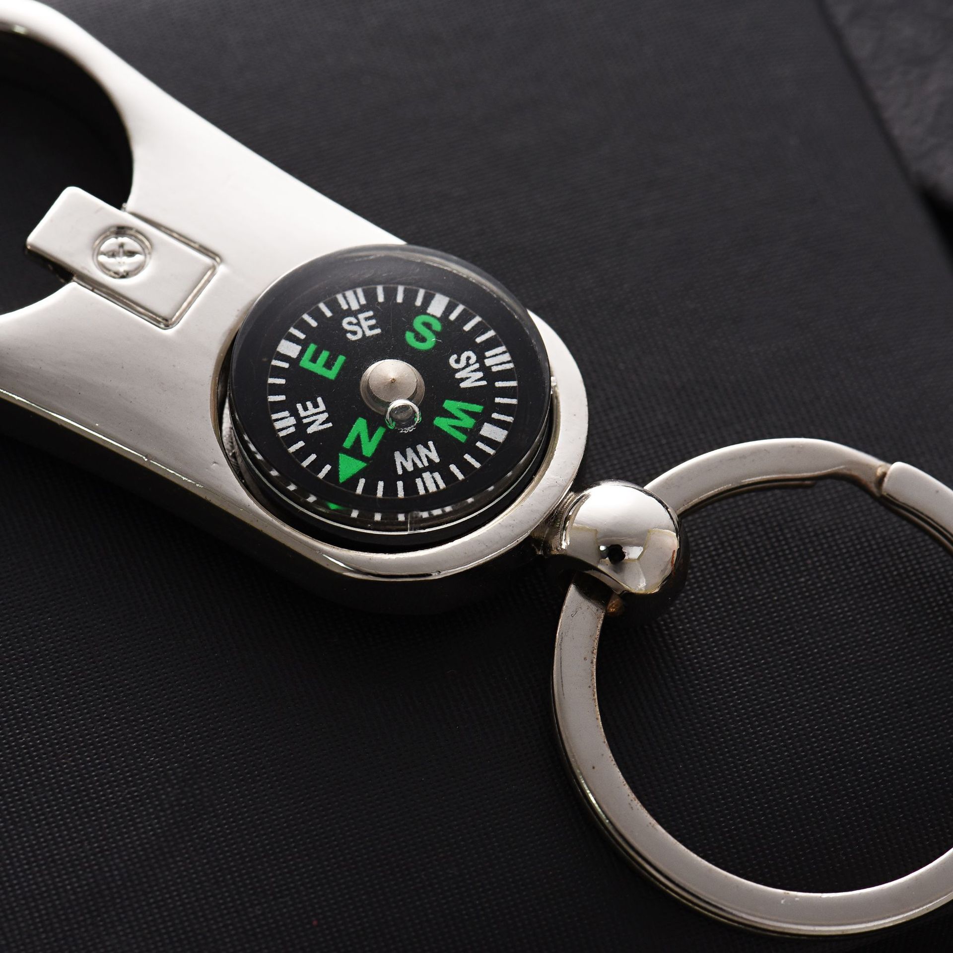 3 in 1 Compass Metal Key Ring and Bottle Opener 7