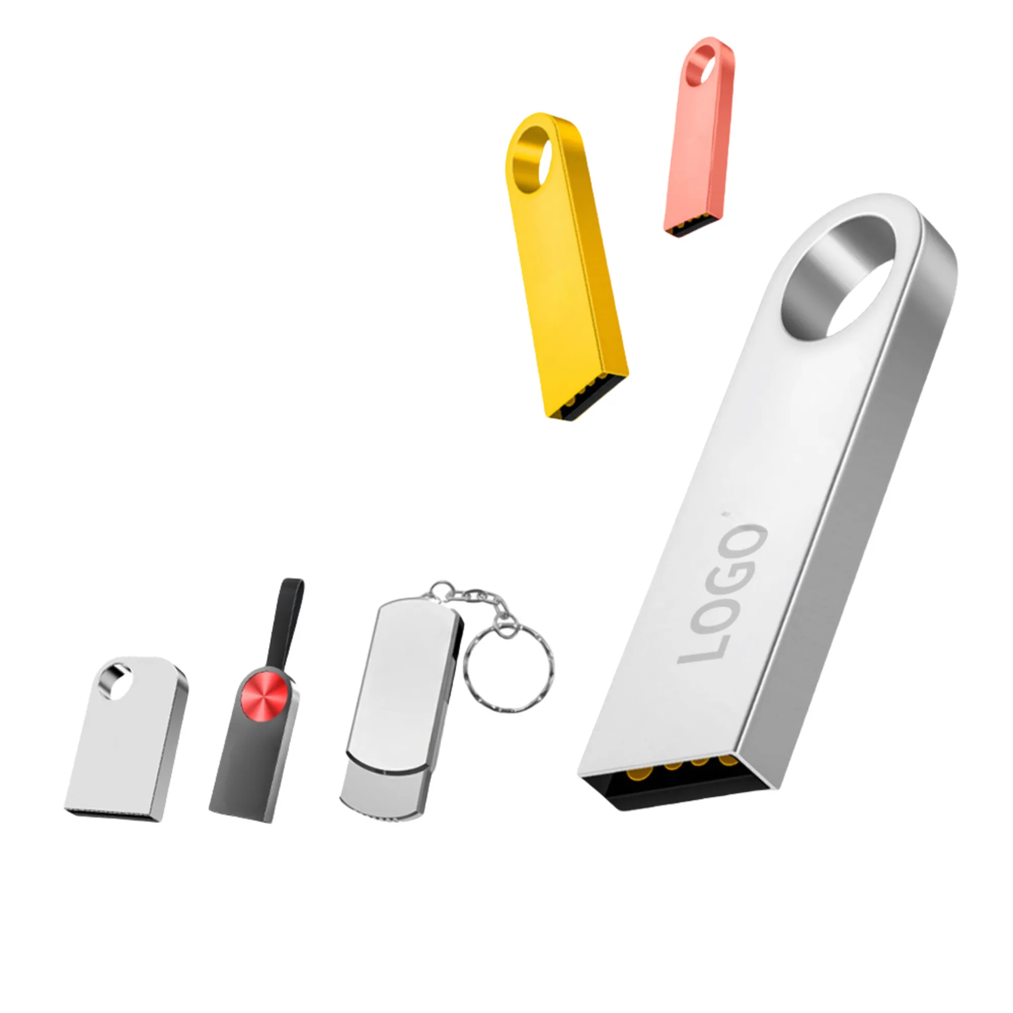 Creative Metal High-Speed USB 2.0 Flash Drive 2