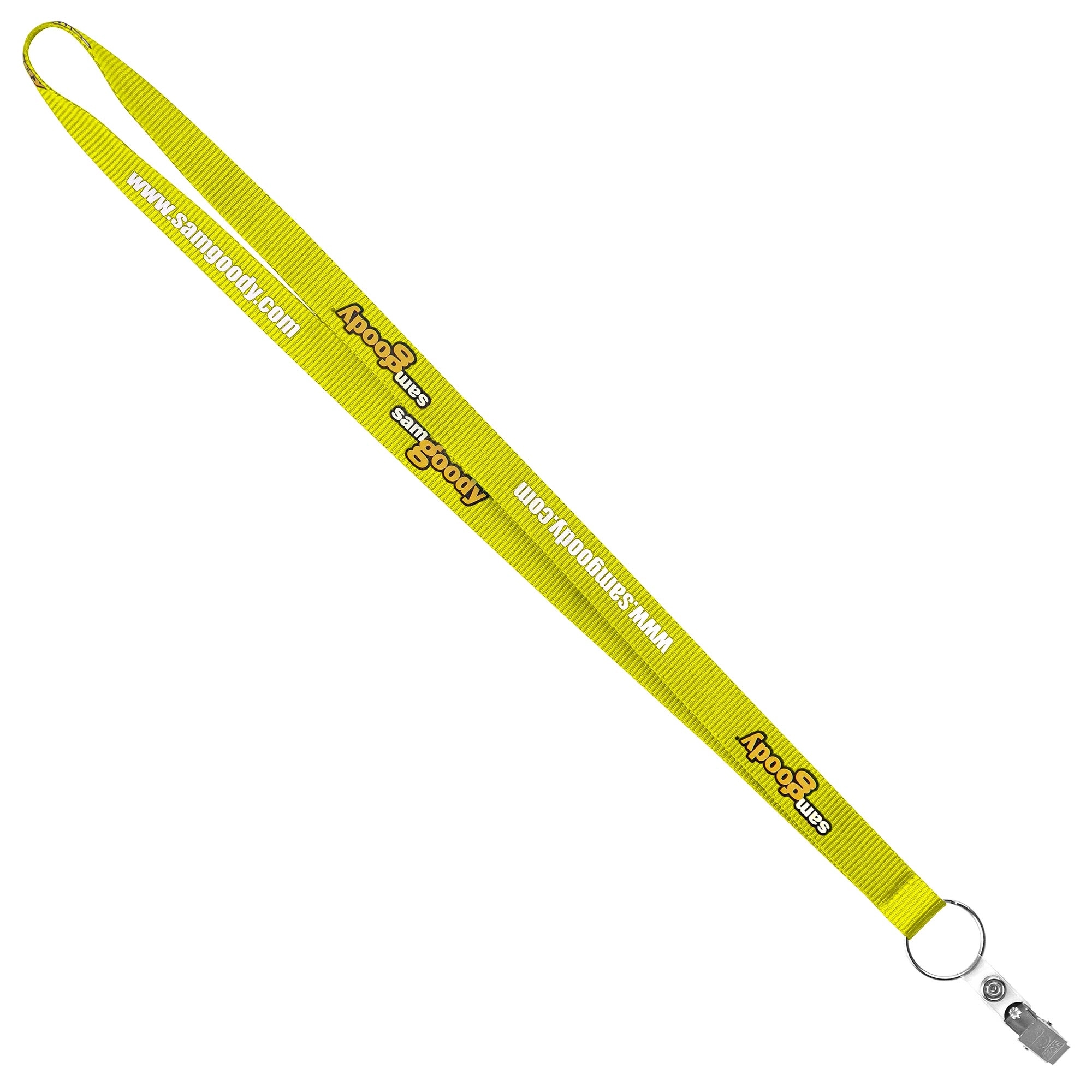 3/4" Recycled Screen Printed Lanyard 8