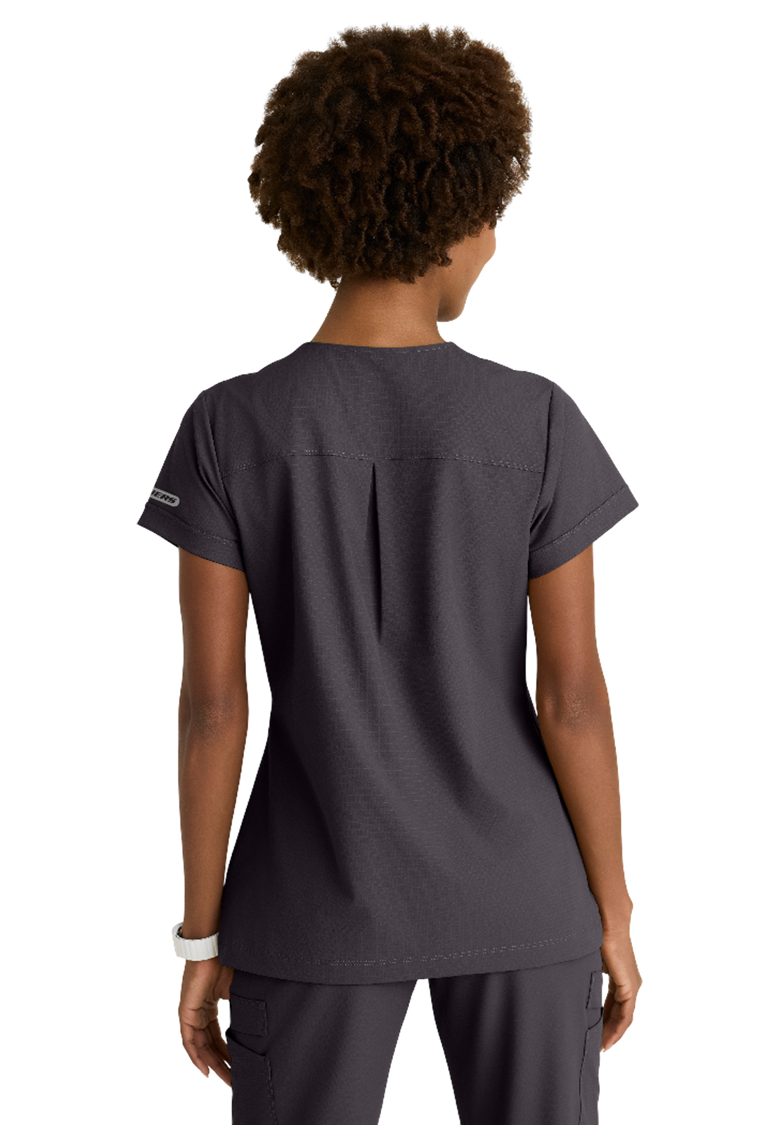 Skechers Ripstop Collection - Women's Two-Pocket Round Neck Trek Scrub Top 18