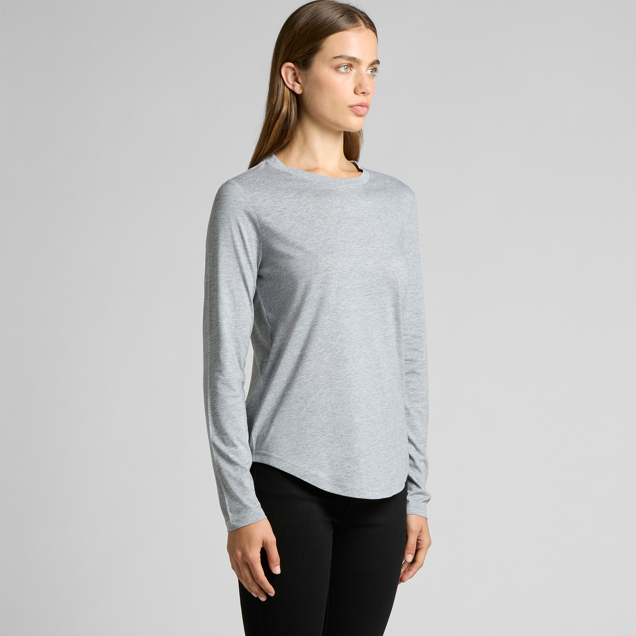Wo's Curve L/S Tee | 4055 7