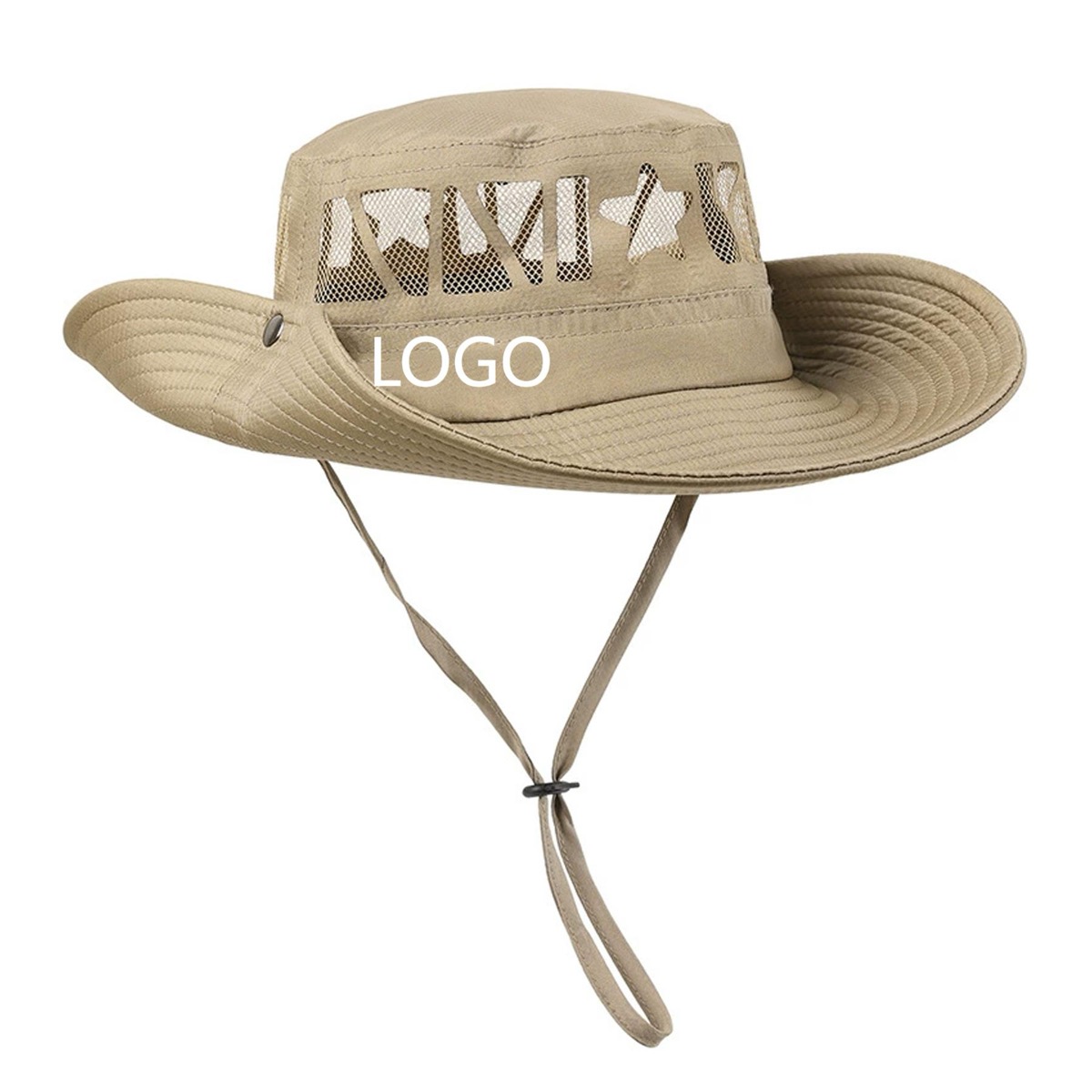 Custom Logo Polyester Sun Hat 1