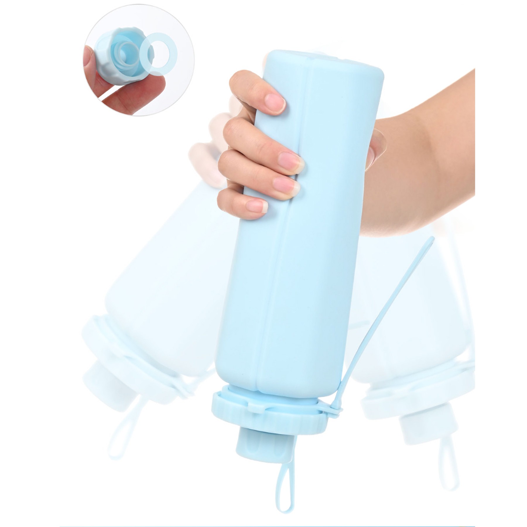 20 Oz Silicone Foldable Reusable Retractable Cup 3