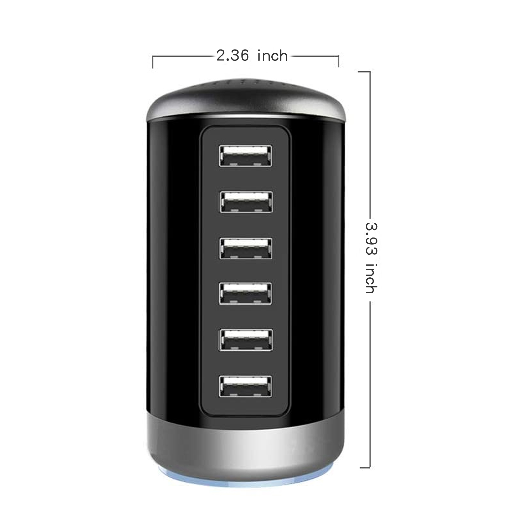 6-Port Desktop USB Charging Station 2