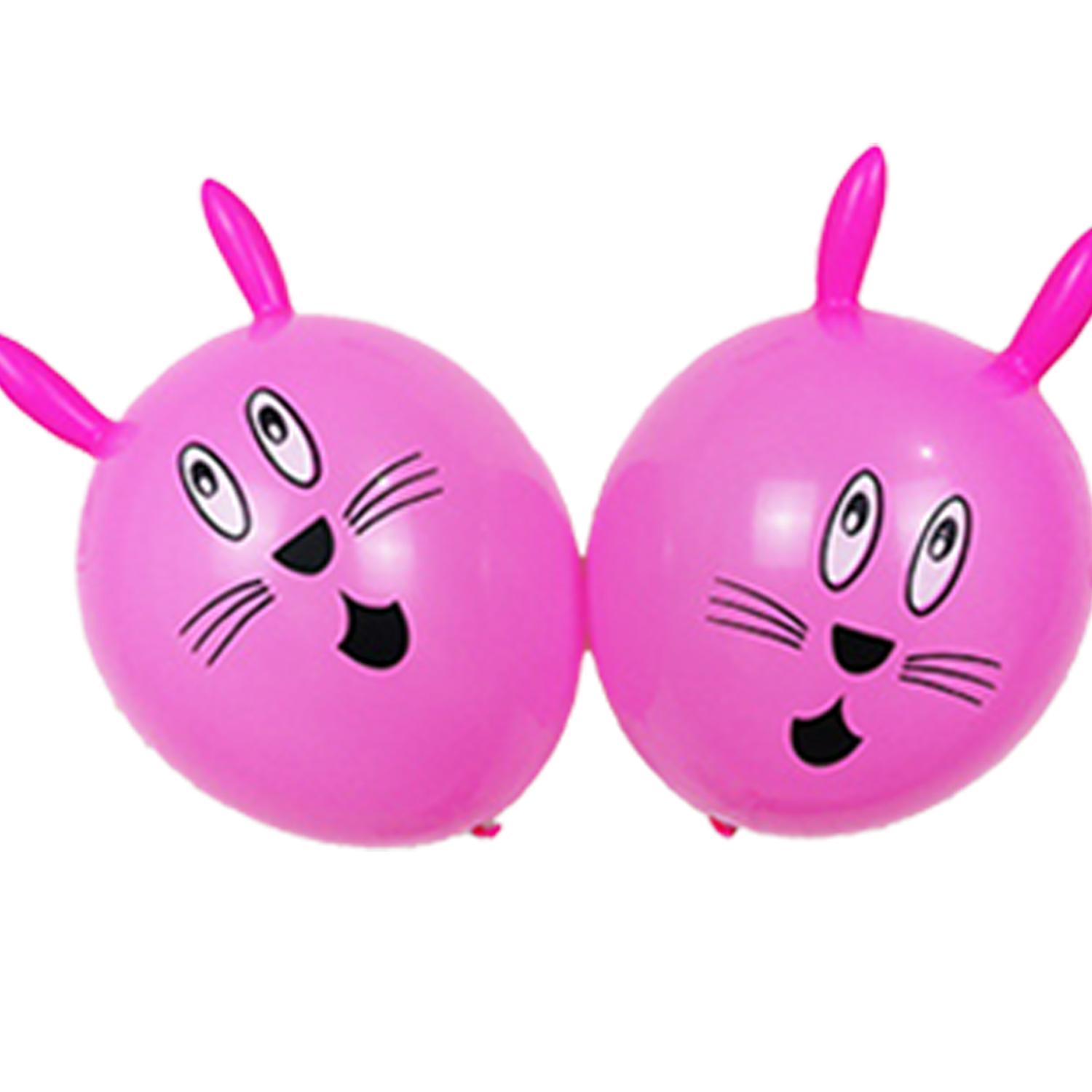 2PCS Thick Latex Big Head Rabbit Balloon 7