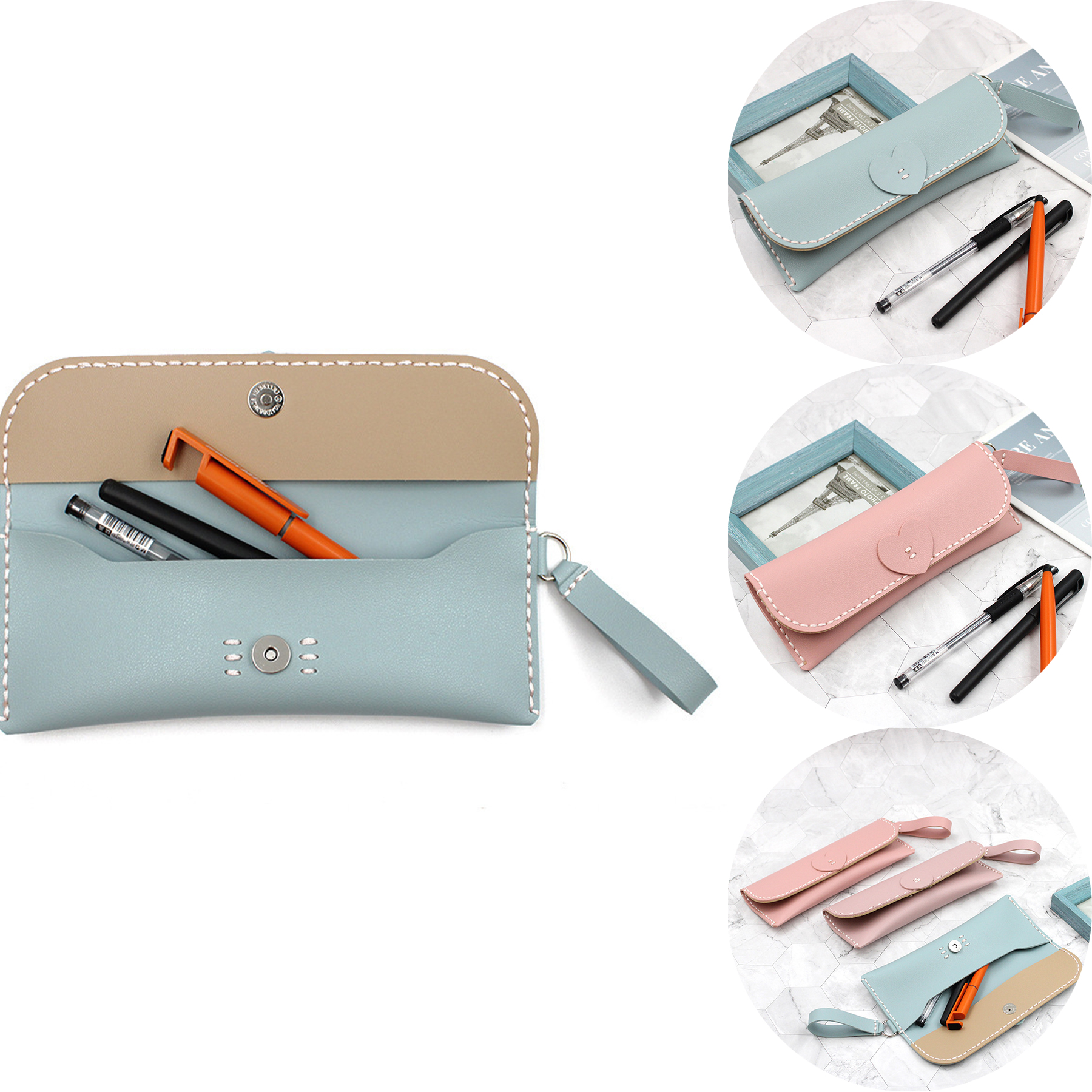 Leather Pencil Pouch 2
