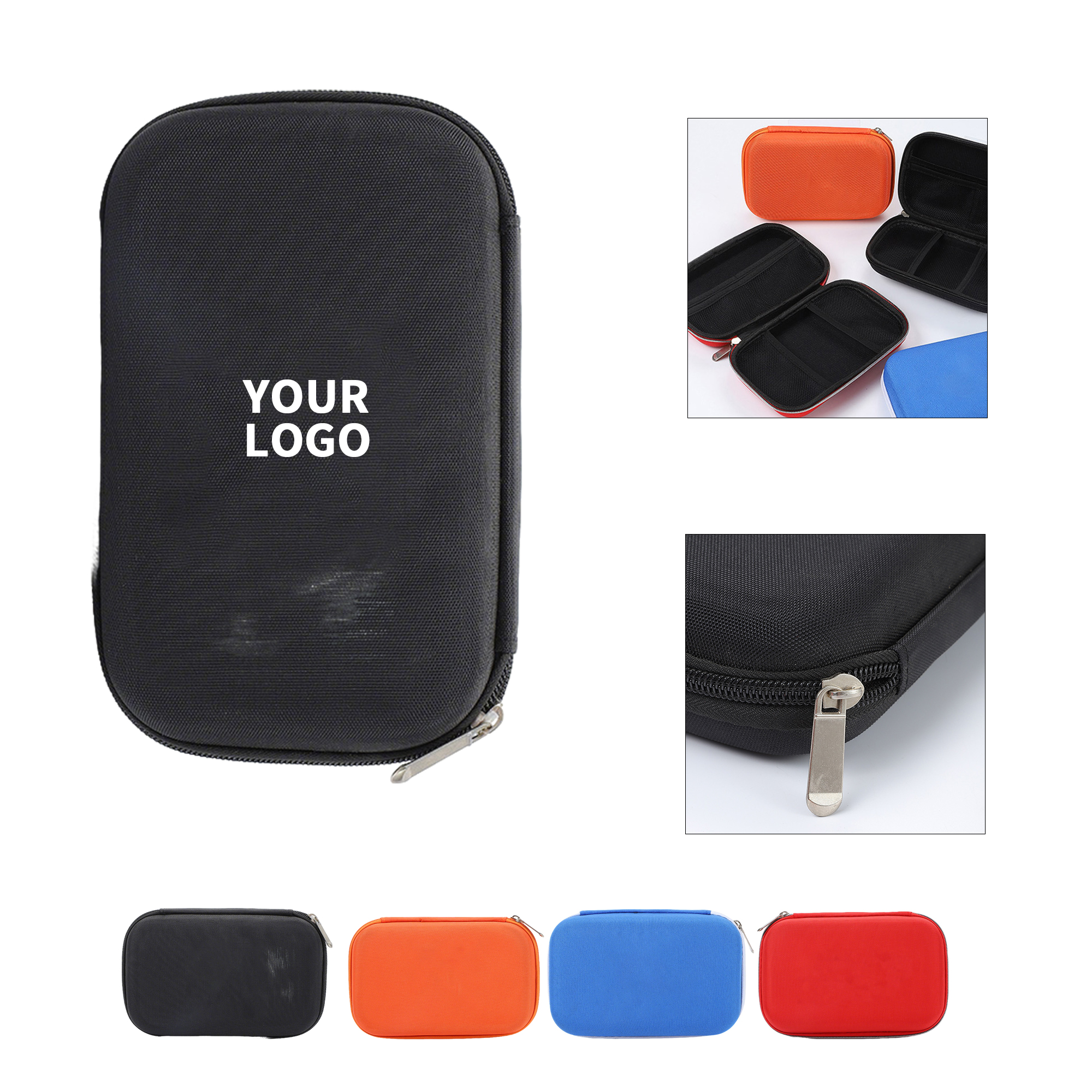 EVA Survival Pouch 8.3" x 5.2" x 2.4" Water Resistant Case 5