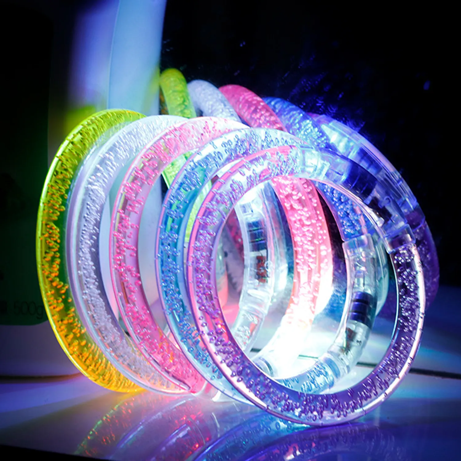 6 Colors LED Bracelets 2