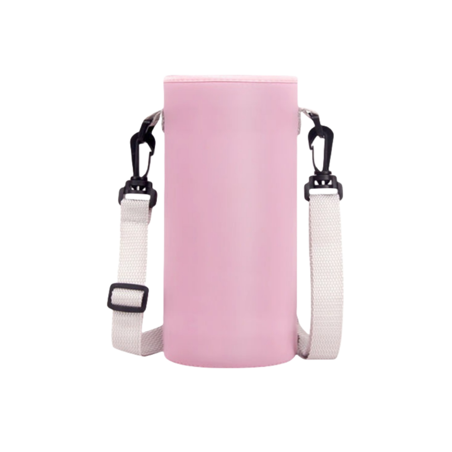 Neoprene Water Bottle Sleeve with Shoulder Strap, custom koozie with logo imprint 5