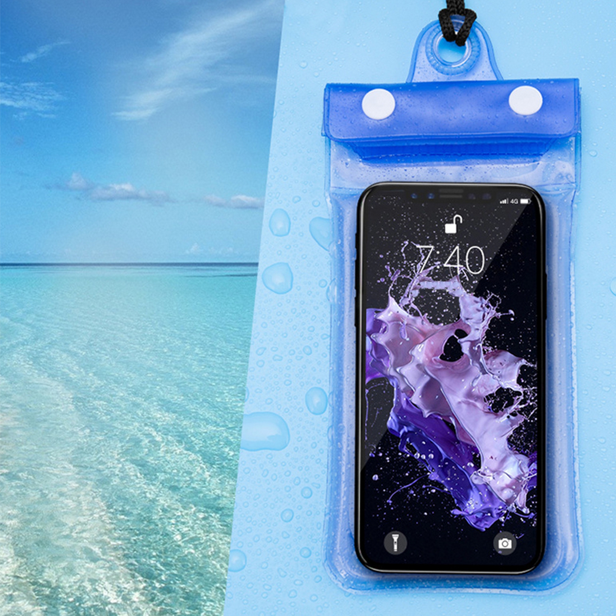 Waterproof Bag For Outdoor Swimming Mobile Phone 7