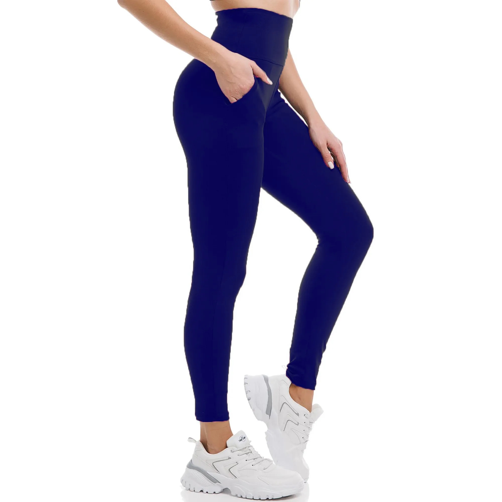 Premium High-Waisted Leggings with Pockets Yoga Pants 2