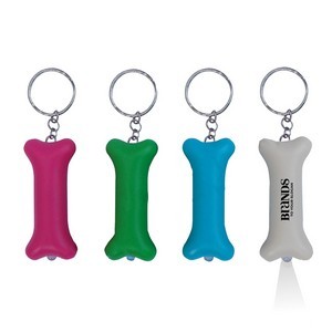 Bone Shaped LED Flashlight Keychain 19