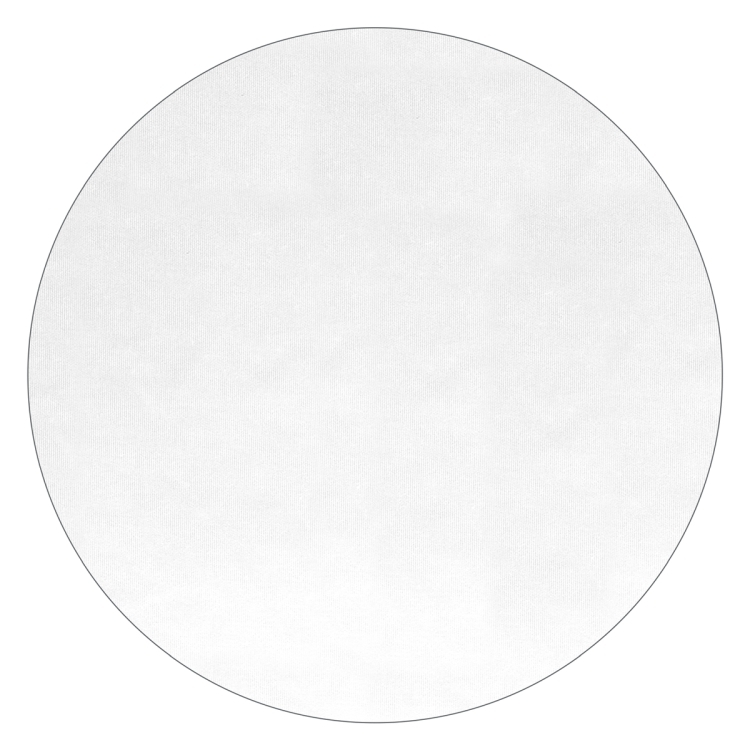 6-1/2" "Washoe Circle" Recycled RPET Full Color Import Air Ship Microfiber Cloth & Screen 2