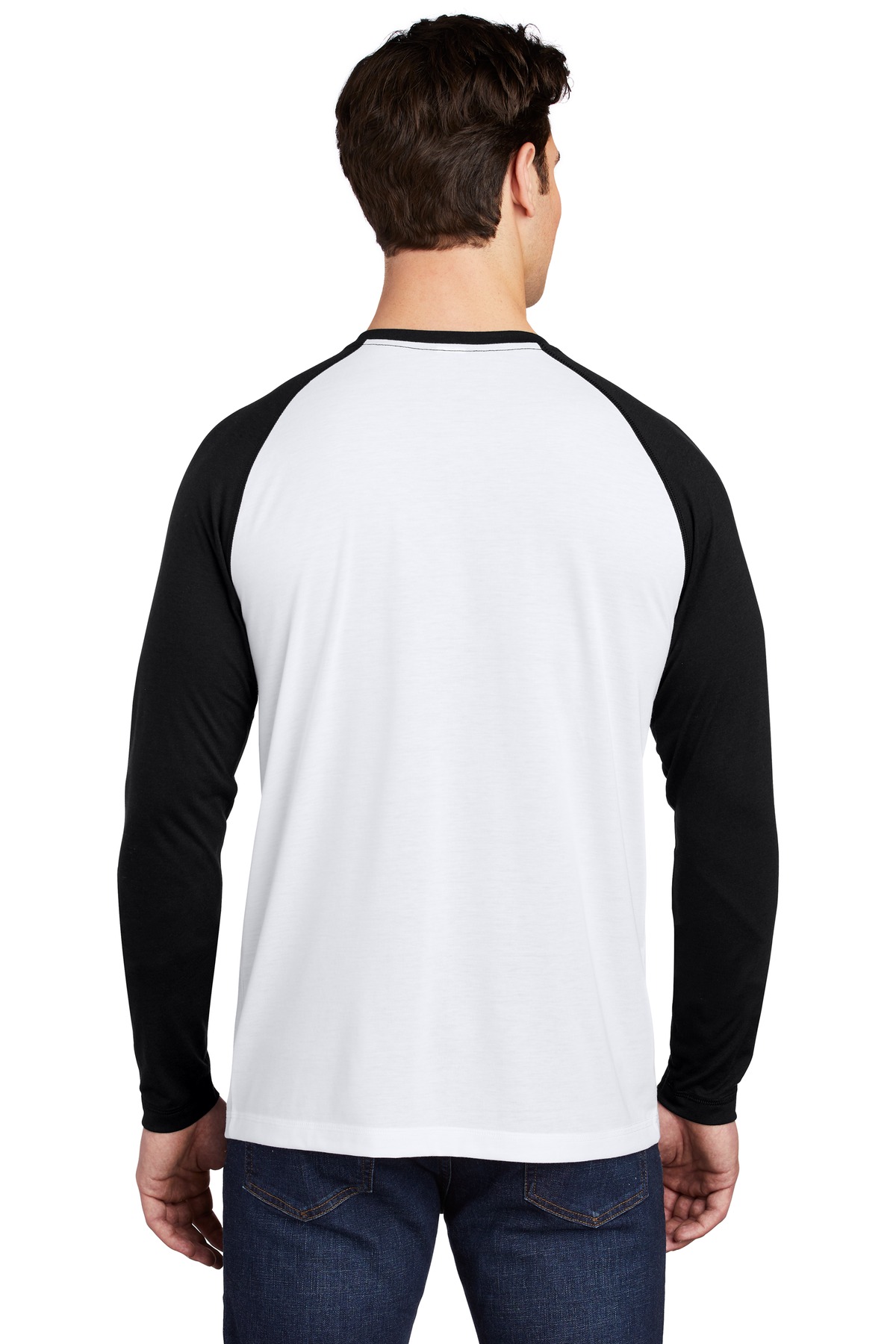 Sport-Tek® PosiCharge Long Sleeve Tri-Blend Wicking Raglan Tee 60
