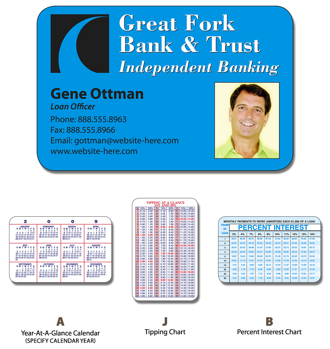 Bank Wallet Card - 3.5x2.25 Lamianted - 14 pt. 2