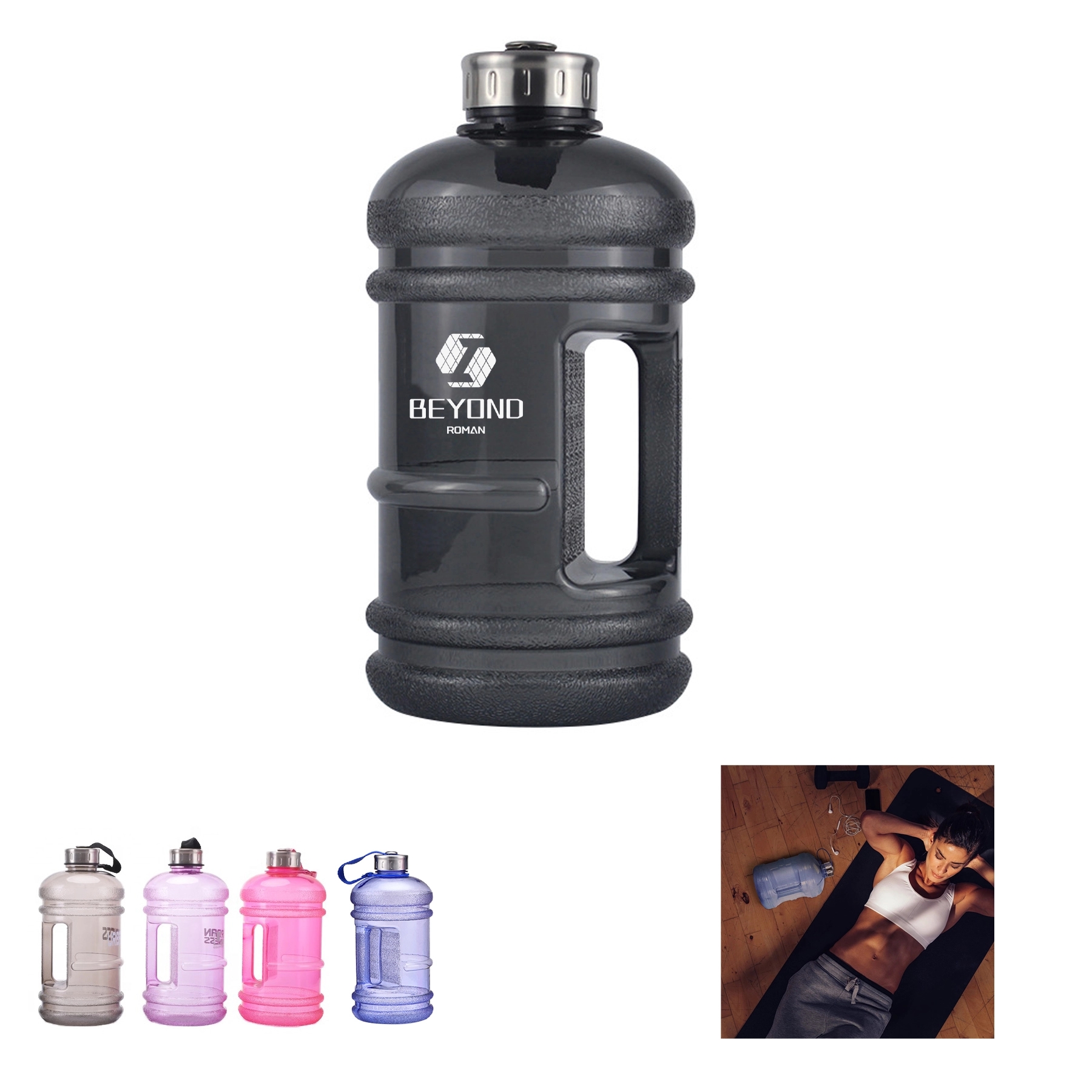 1500ml Large Capacity Sports Bottle 2