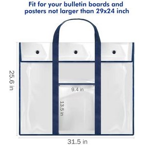 Large Clear Vinyl Poster Storage Bag 4