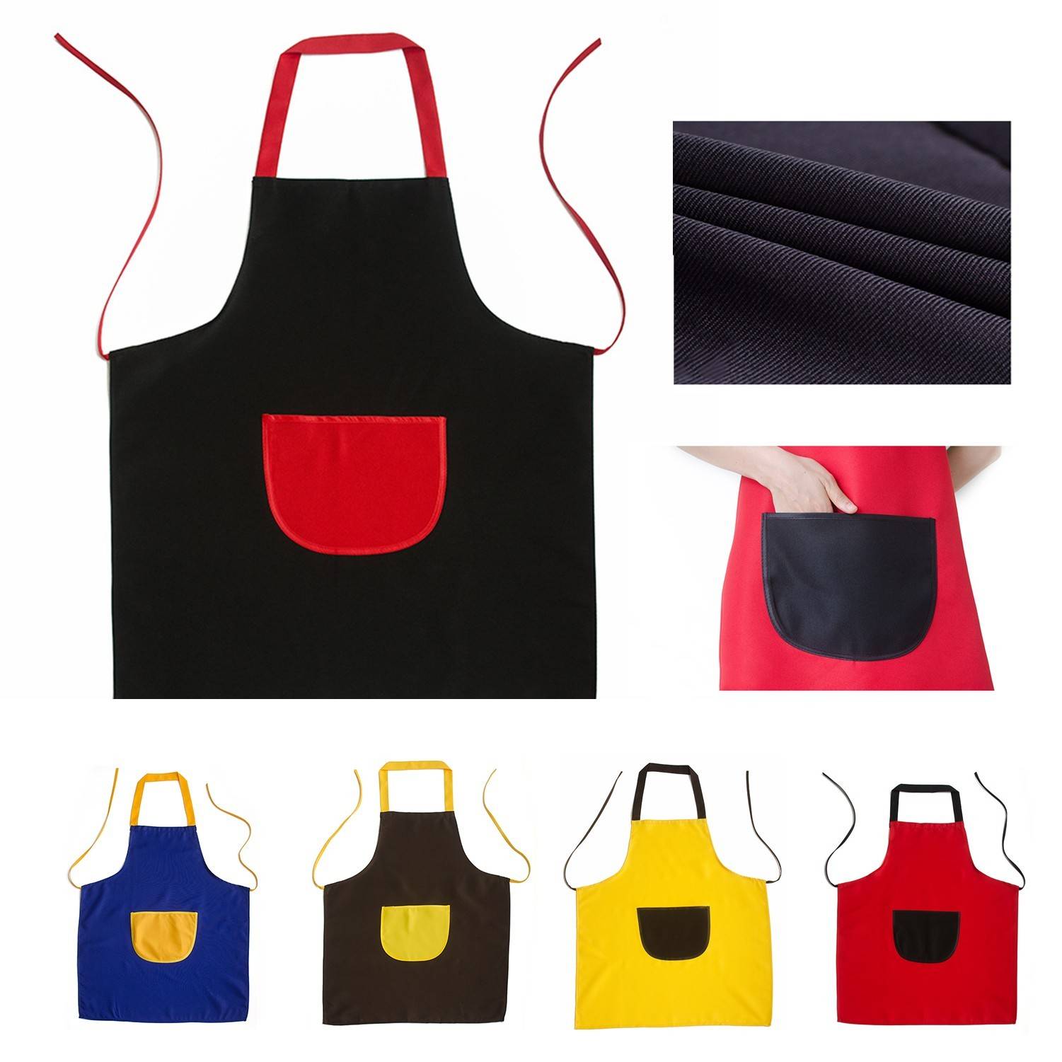 Daily Polyester Kitchen Apron for Cooking? Restaurant?Painting. 2