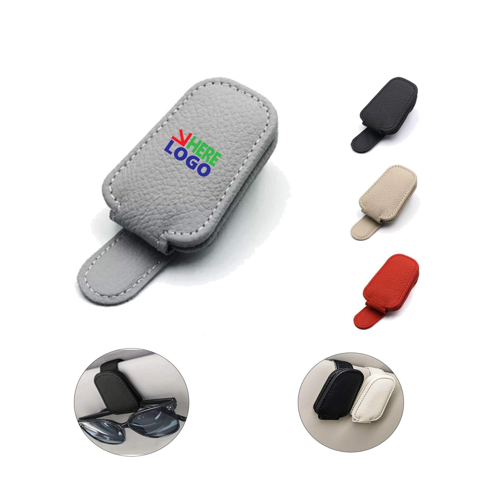 Car Sun Visor Sunglasses Holder Clip 1