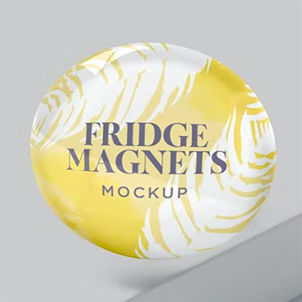 PVC Custom Flat Hard Magnet - 2D One Sided Design