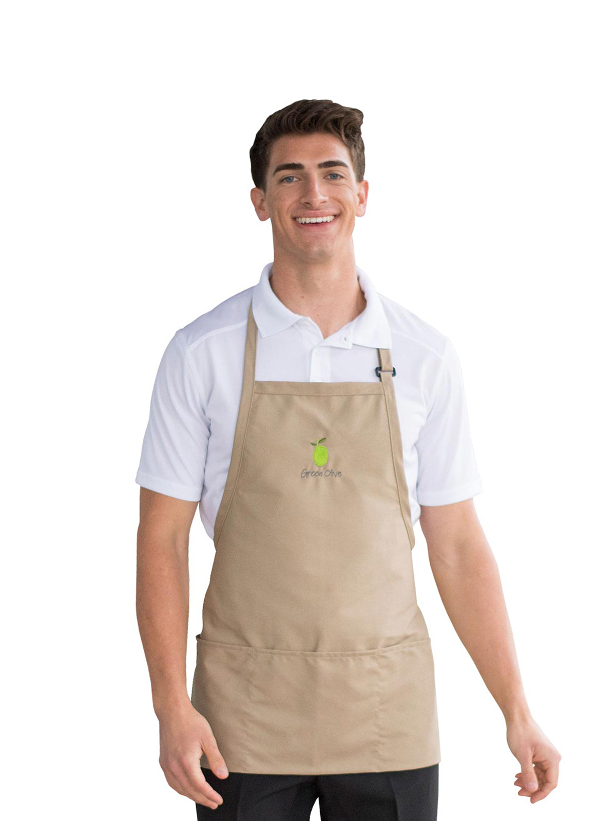 Edwards Industries - Unisex 3-Pocket Bib Apron 9
