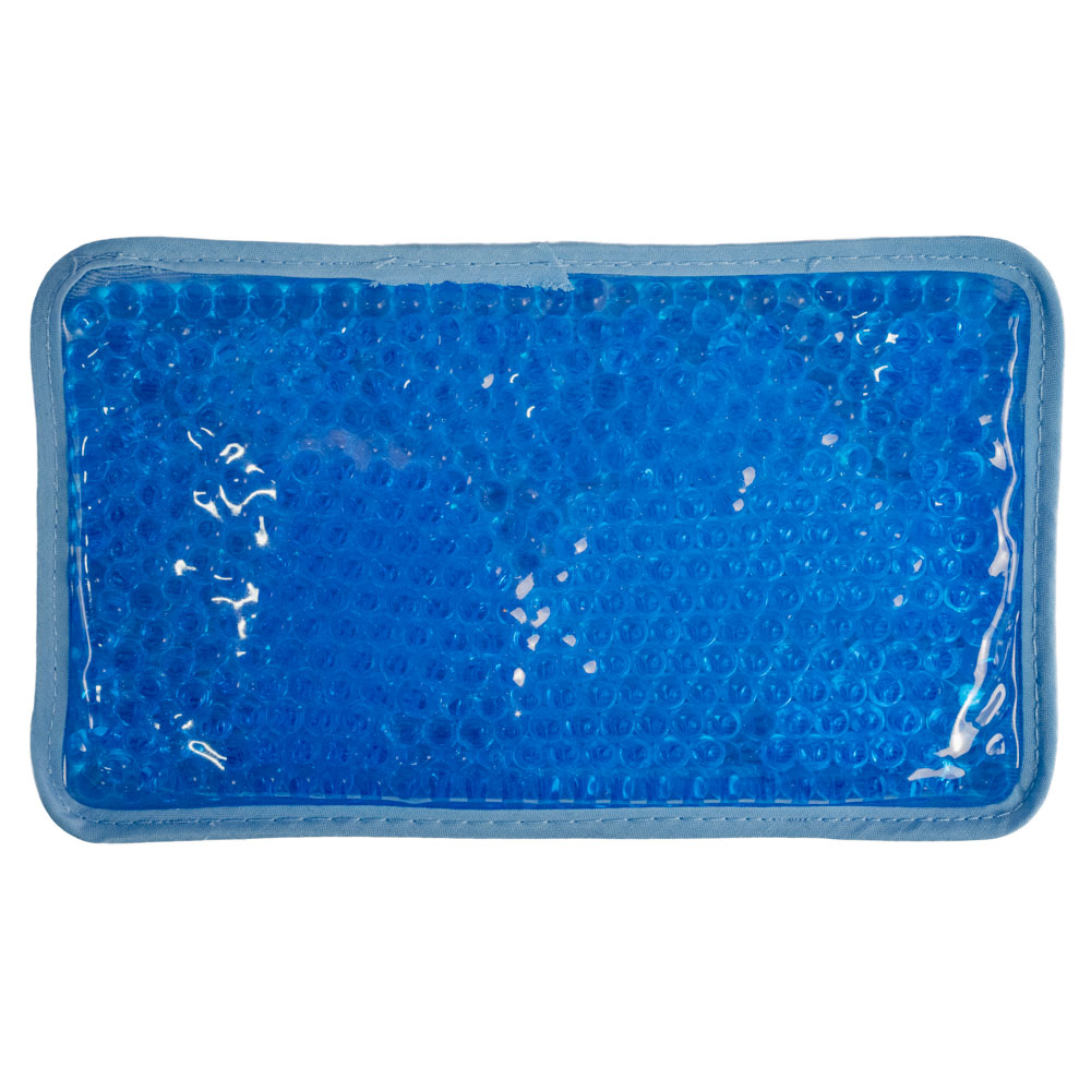 Rectangle Plush Gel Beads Hot/Cold Pack 6