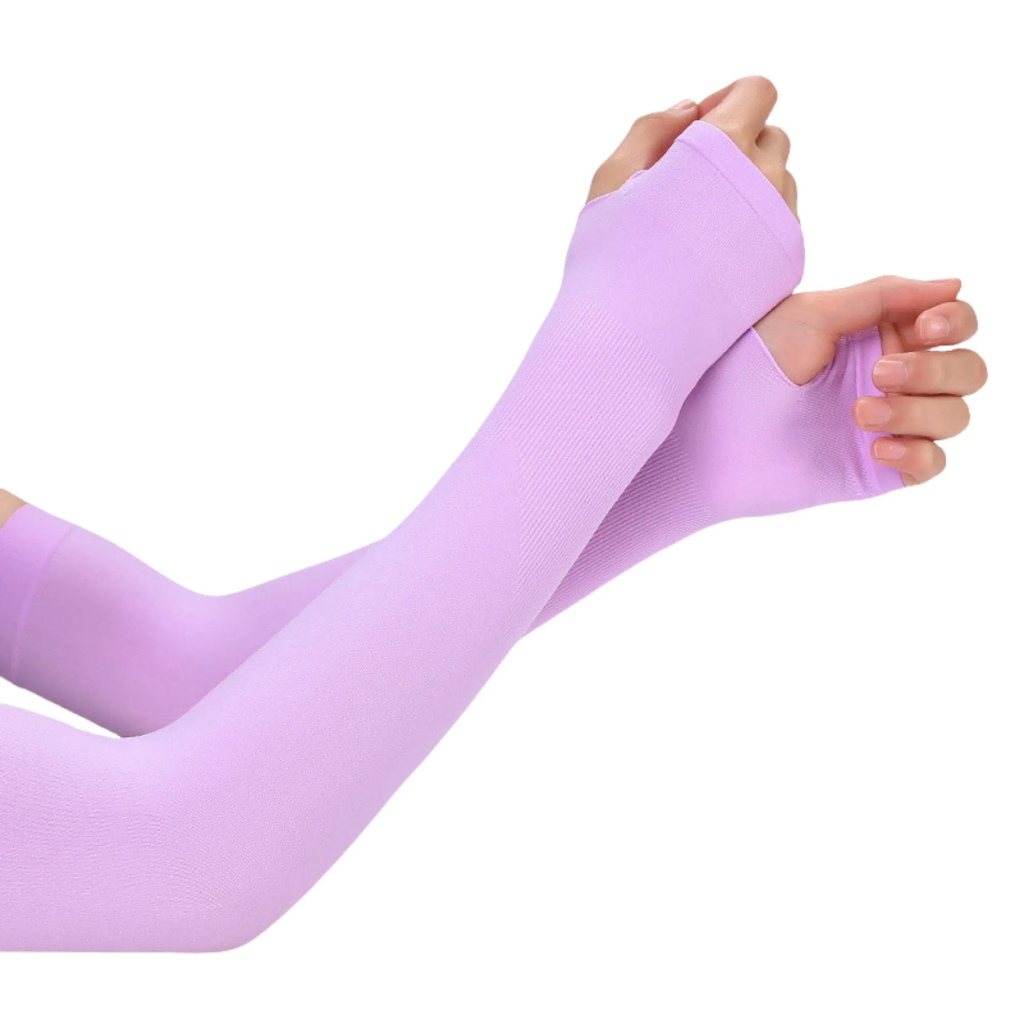 Summer Nylon UV Protection Cooling Arm Sleeves 7