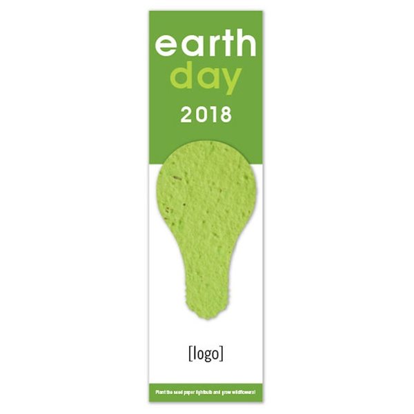 Seed Paper Shape Bookmark 11