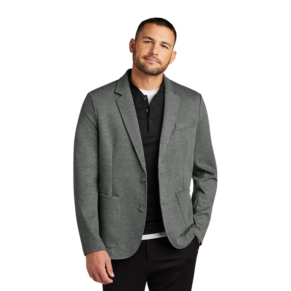 Relaxed Knit Blazer 5