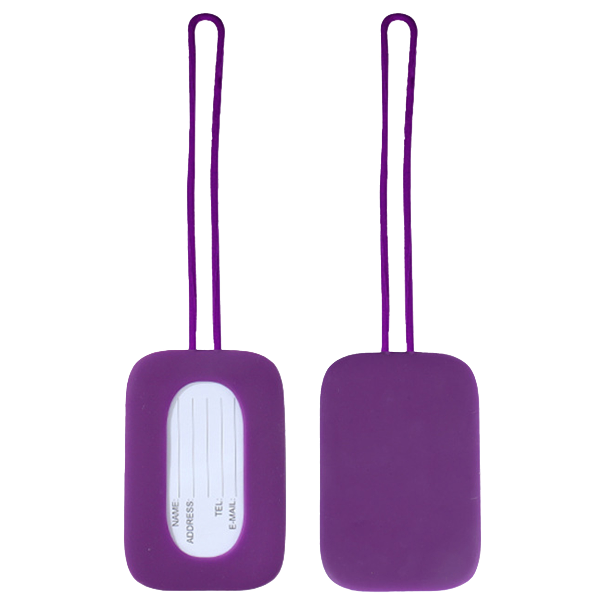 Silicone Airplane Luggage Tag 4