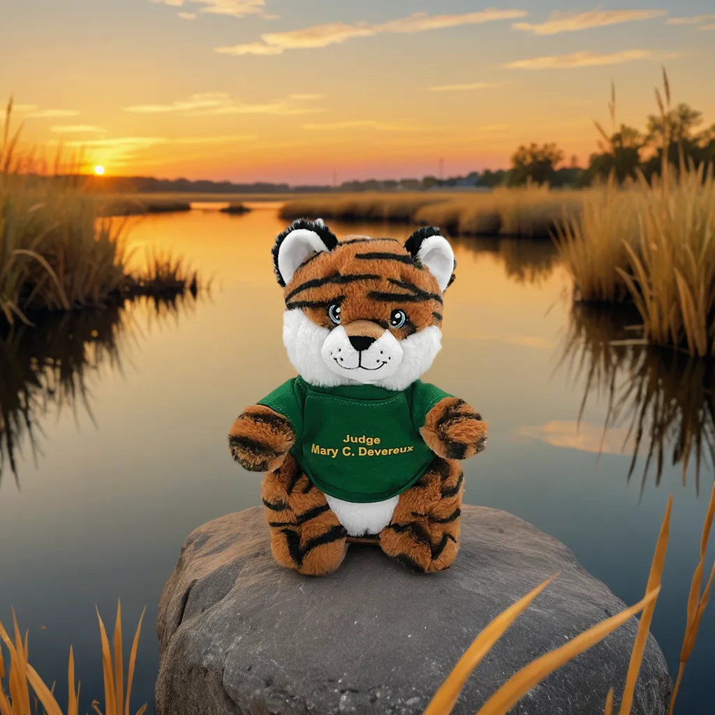 Eco-Friendly 10.5" Tiger - Made from Recycled Plastic! 2