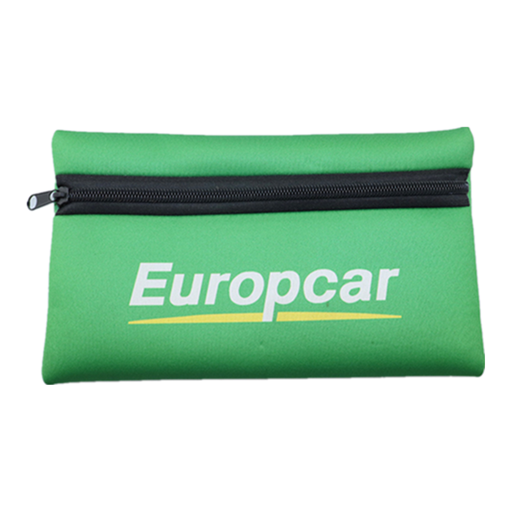 Two Zippered Neoprene Pencil Case 2