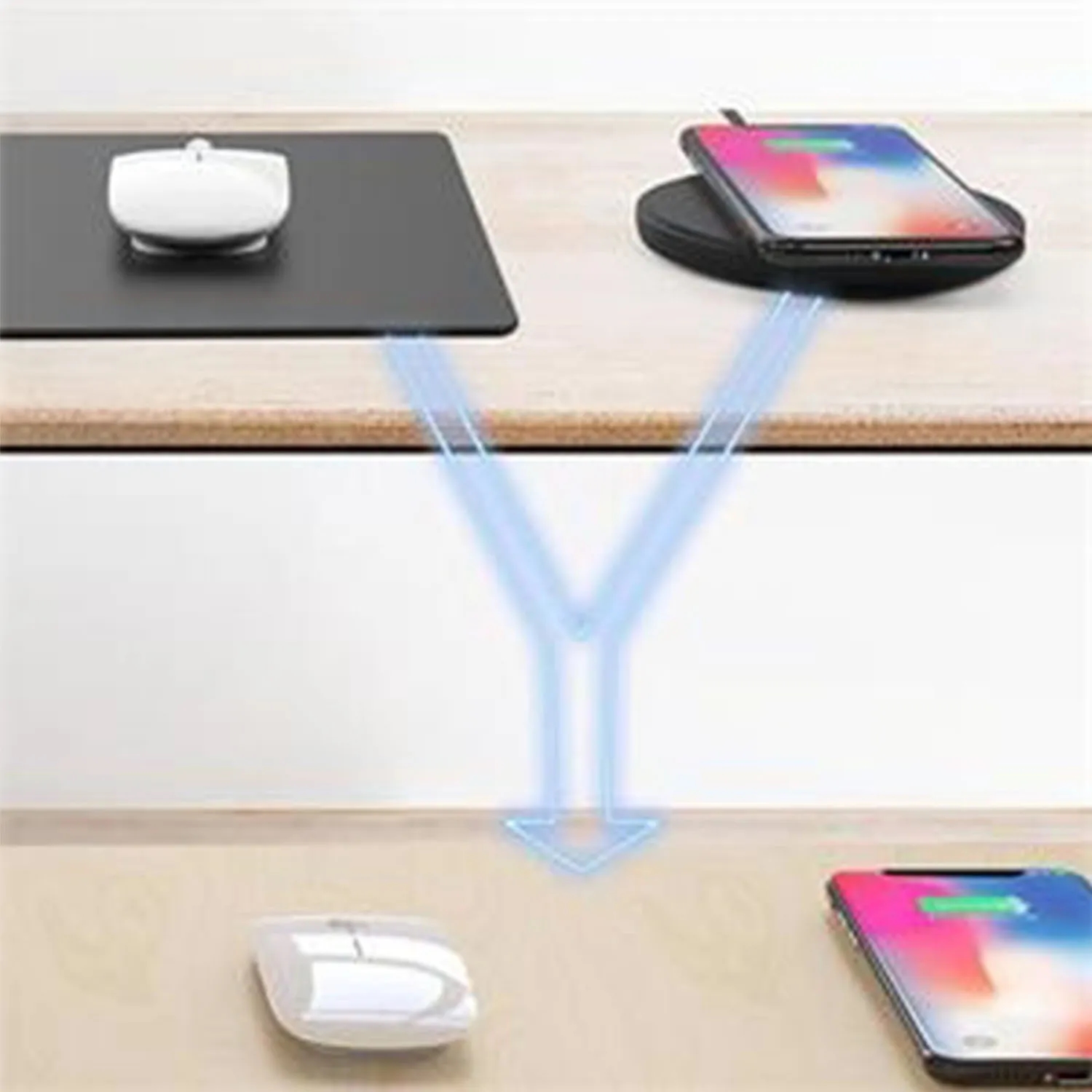 Wireless Charger Mouse Pad Mat 10W Compatible for Phone 3