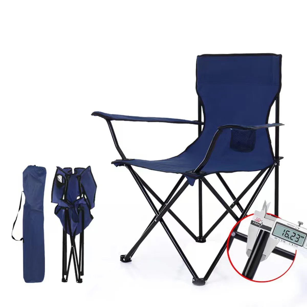 Folding Portable Lightweight Camping Chair with Cup Holder 8