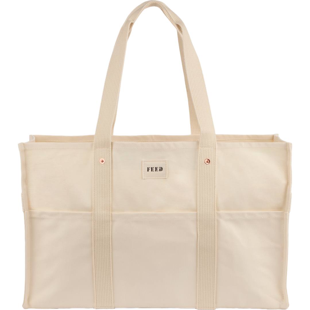 FEED Organic Cotton Large Market Tote 32
