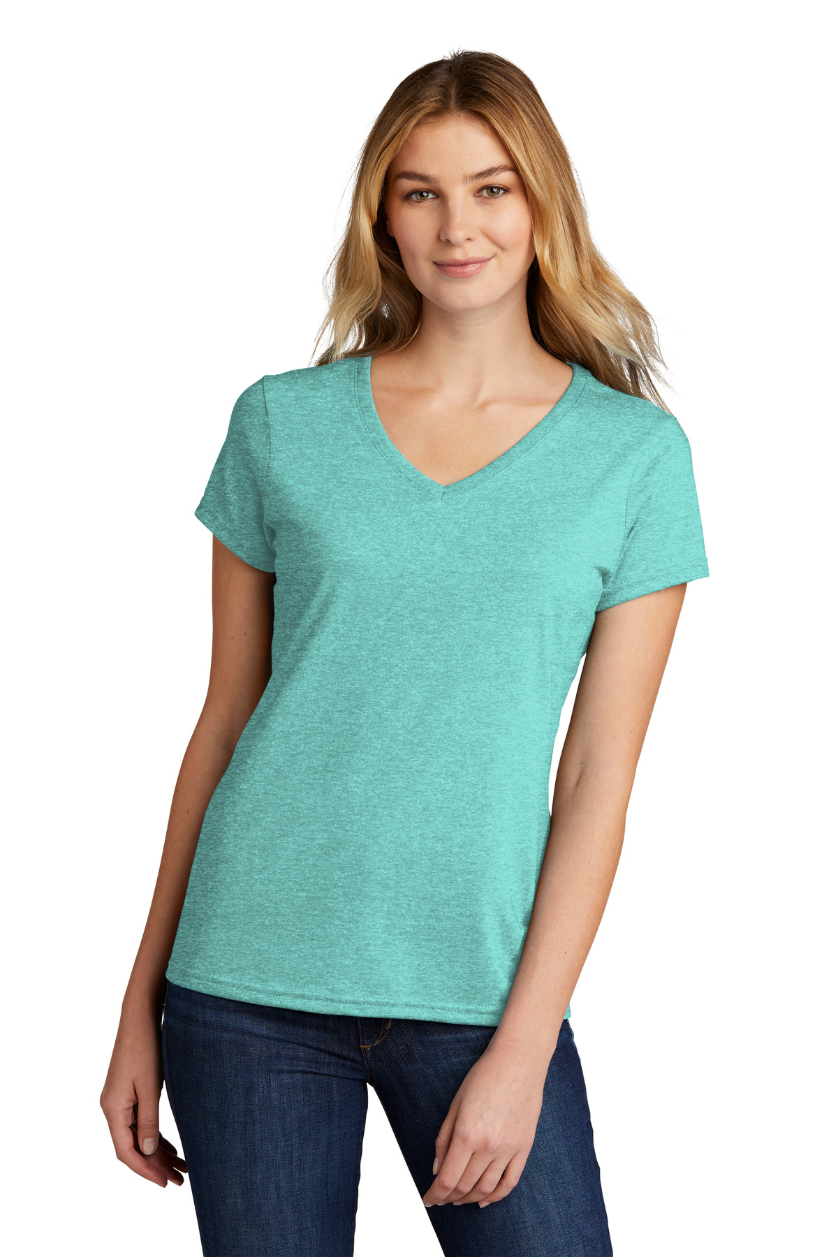 Port & Company® Women's Tri-Blend V-Neck Tee 47
