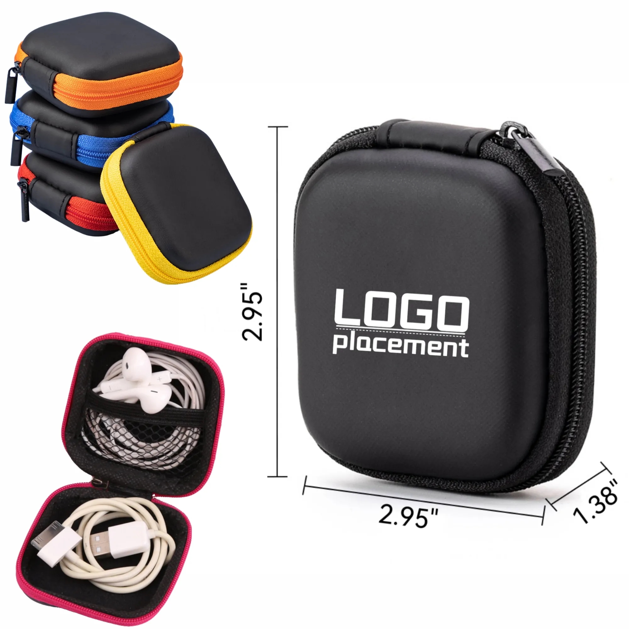 EVA Earphone & Data Cable Storage Case 4