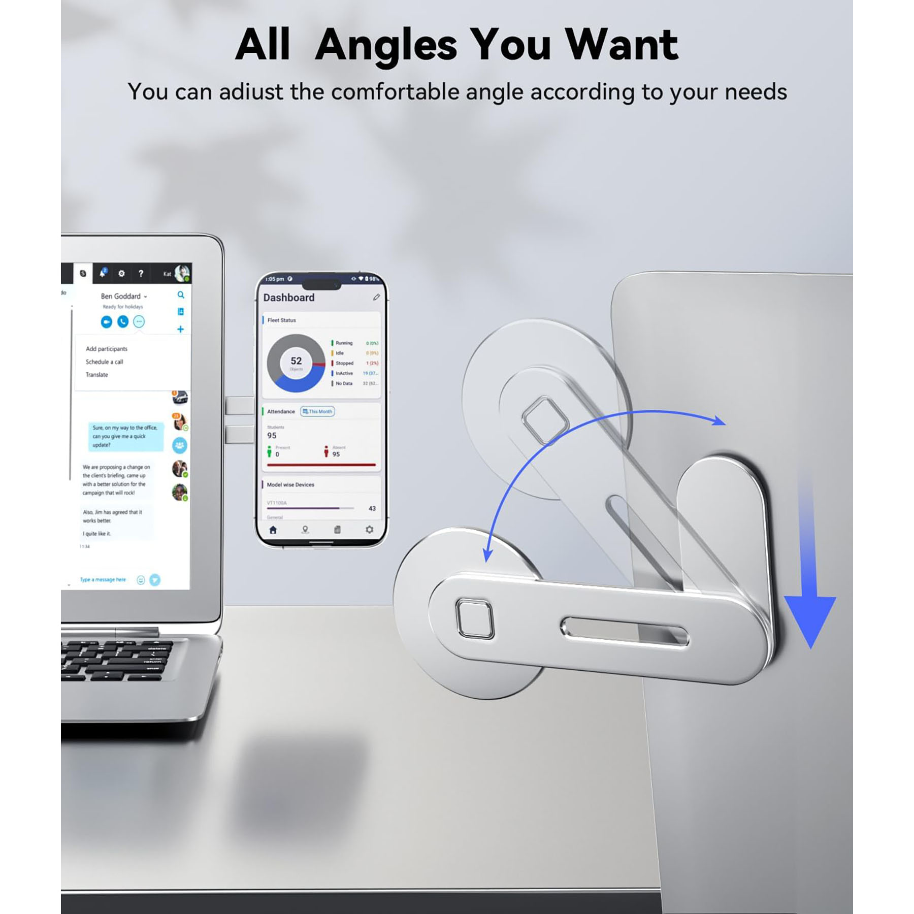 Invisible Magnetic Phone Holder 5