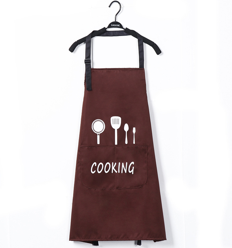 Waterproof Shoulder Strap Sleeveless Adults Apron 5